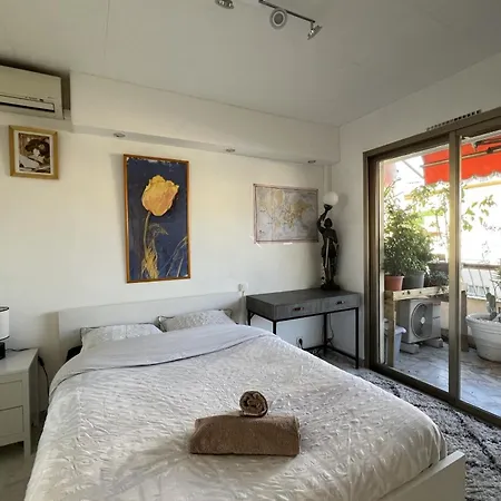 Bright 31m2 Flowered Terrace Near Croisette