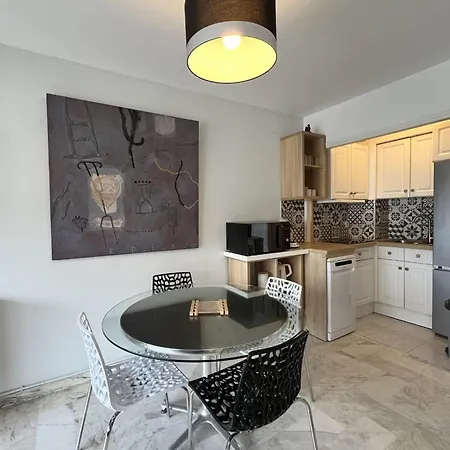 Appartement Bright 31m2 Flowered Terrace Near Croisette Cannes
