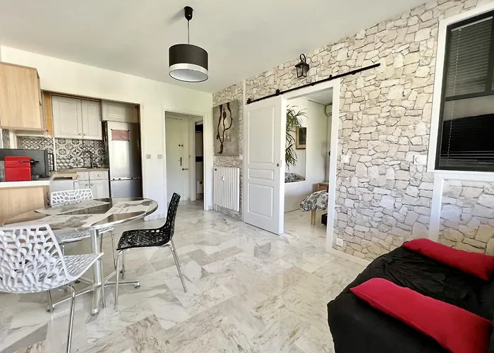 Bright 31m2 Flowered Terrace Near Croisette * Cannes