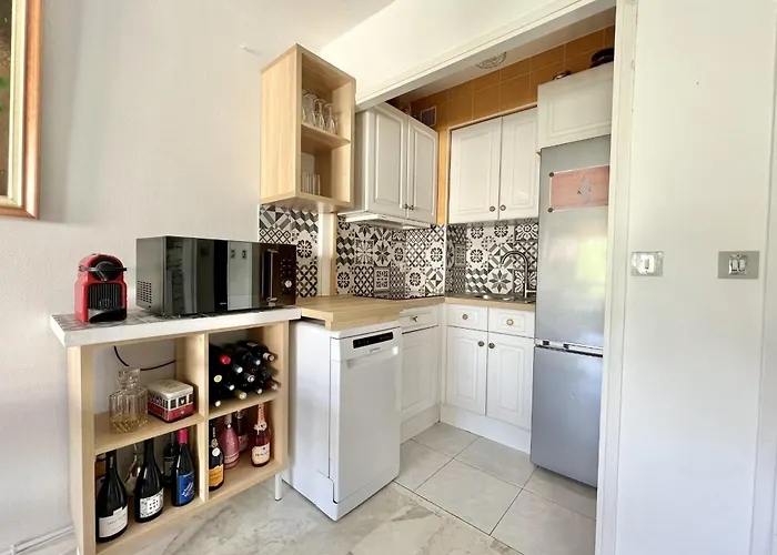 Bright 31m2 Flowered Terrace Near Croisette *